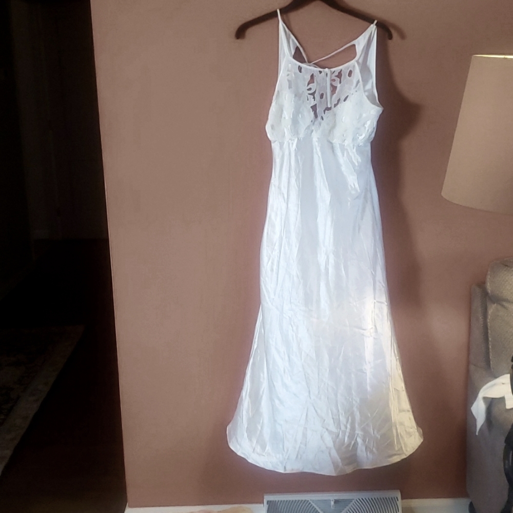 Flora sexy nightgown Large Satin